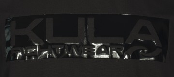 Kula Fightwear zwart glanzend logo