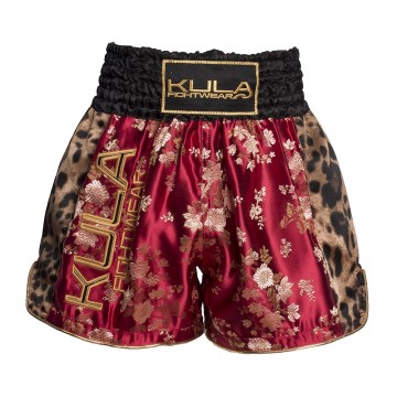 Roze rood kickboks broekje meisjes