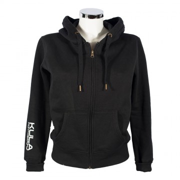 Sweatvest black front